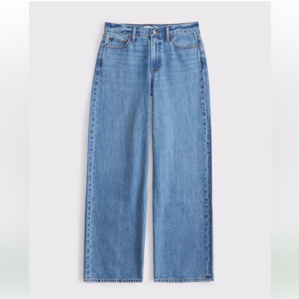 Abercrombie & Fitch Blue curve love Women Jeans